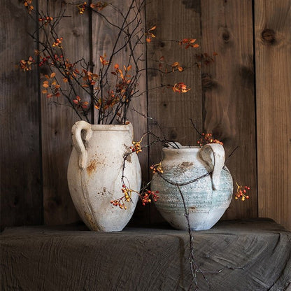 Restoration Ancient Jars in Different Styles