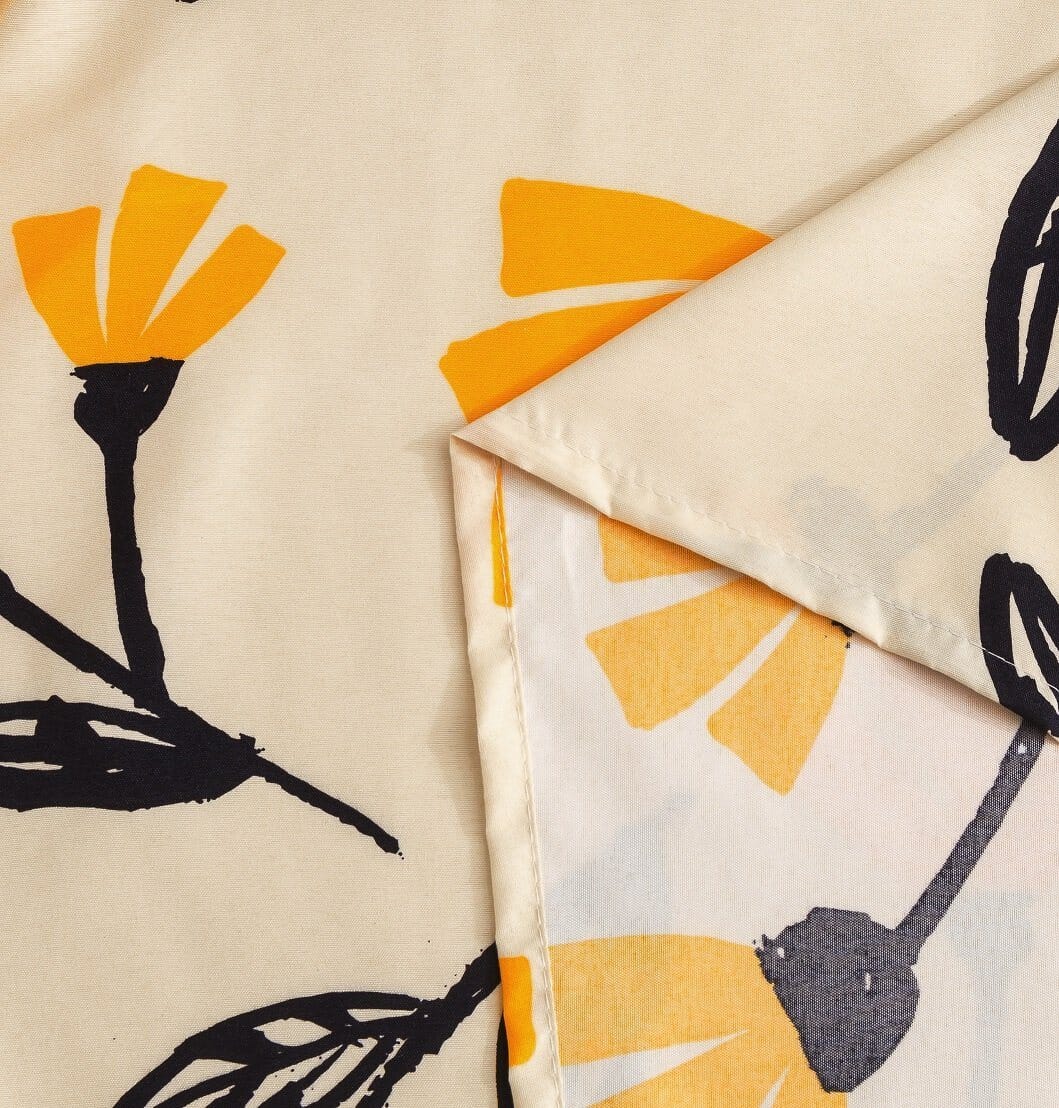 Bed in a Bag Bundle Set - Yellow Fleur