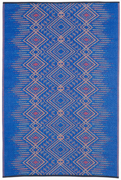 Jodhpur - Boho Blue Reversible Outdoor Rug