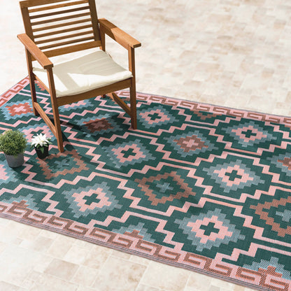 Lhasa - Green Reversible Outdoor