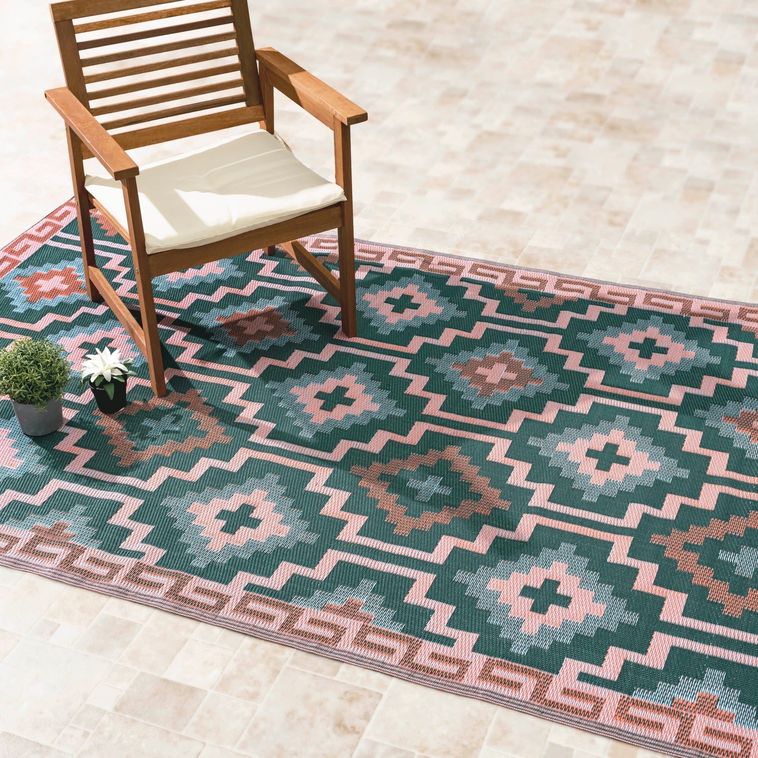 Lhasa - Reversible Outdoor Rug for Patio