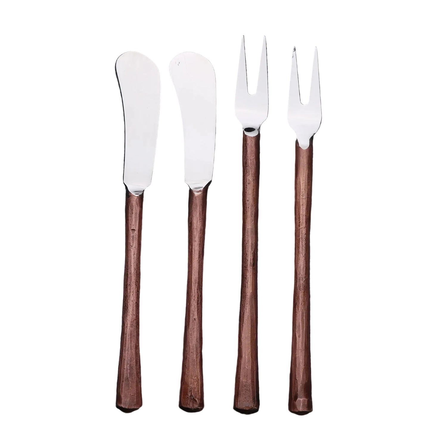 MEDICKI CHEESE FORK &amp; SPREADER 4 PC. SET