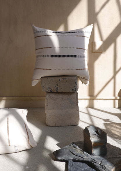 Mason Hand-Loomed Cotton Pillow