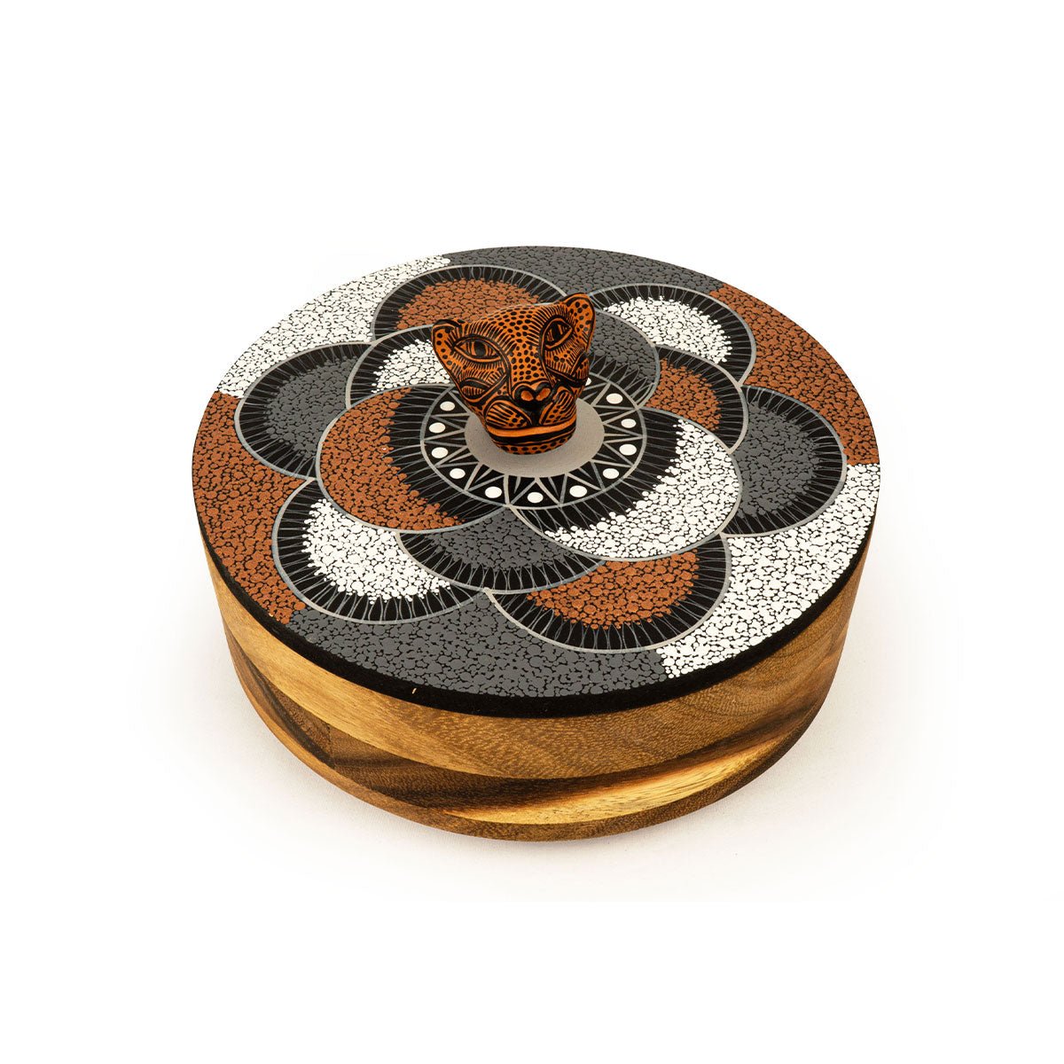 Balam, The Maya Jaguar Tortilla Holder