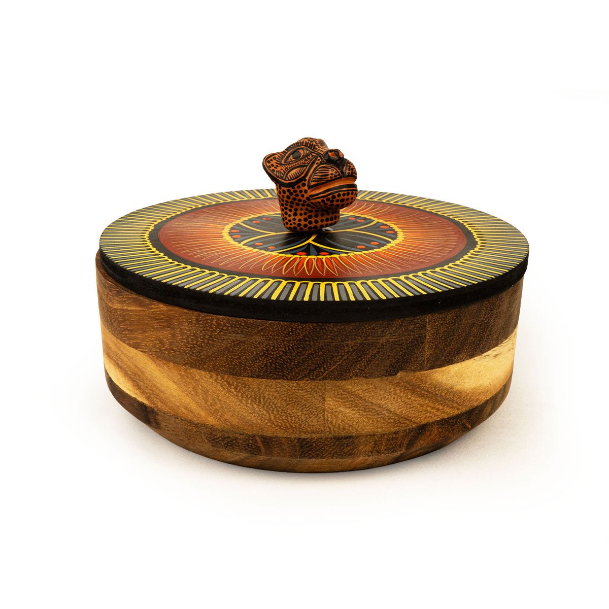 Balam, The Maya Jaguar Tortilla Holder