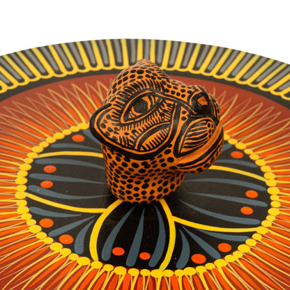 Balam, The Maya Jaguar Tortilla Holder