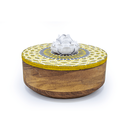 Blossom Handpainted Tortilla Holder