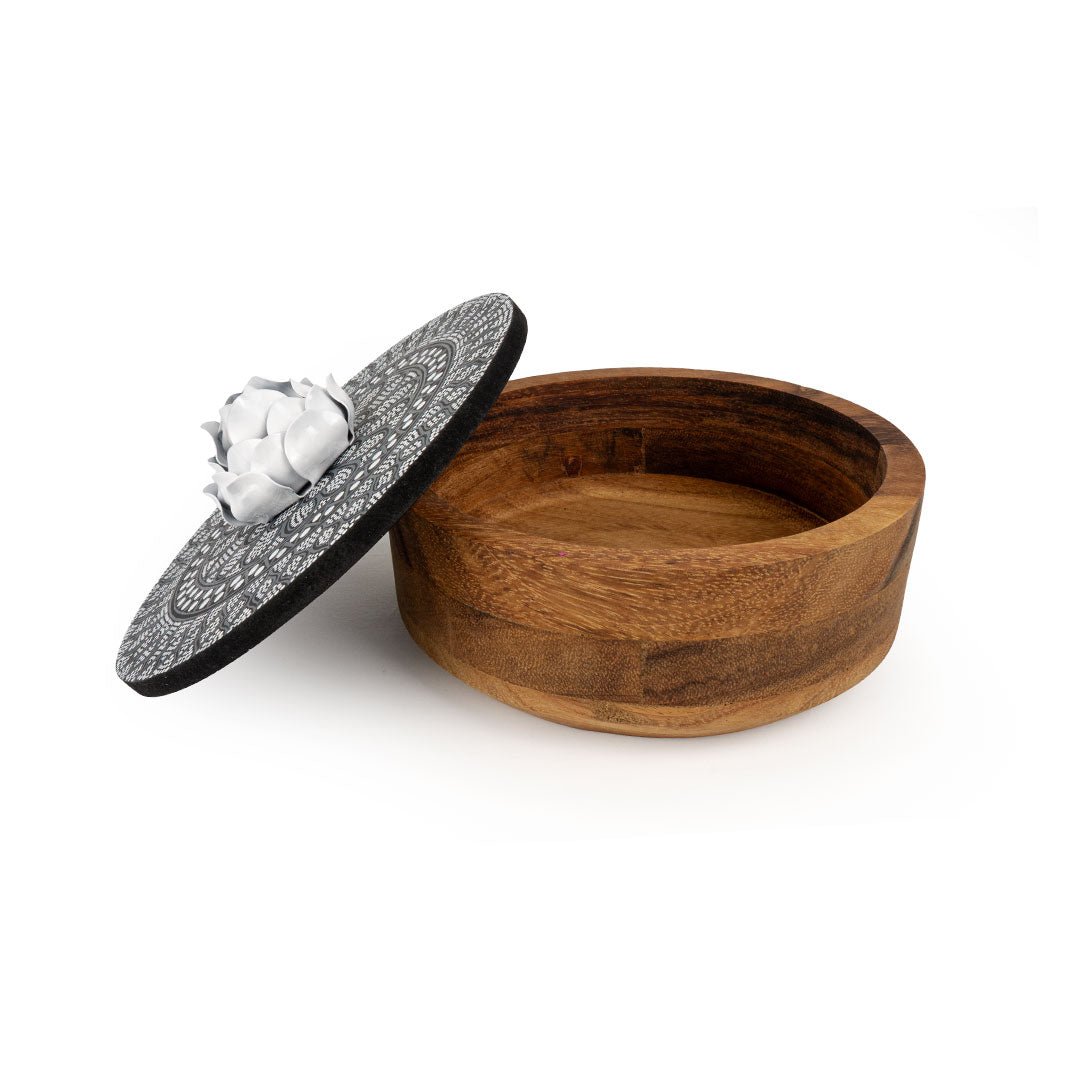 Blossom Handpainted Tortilla Holder