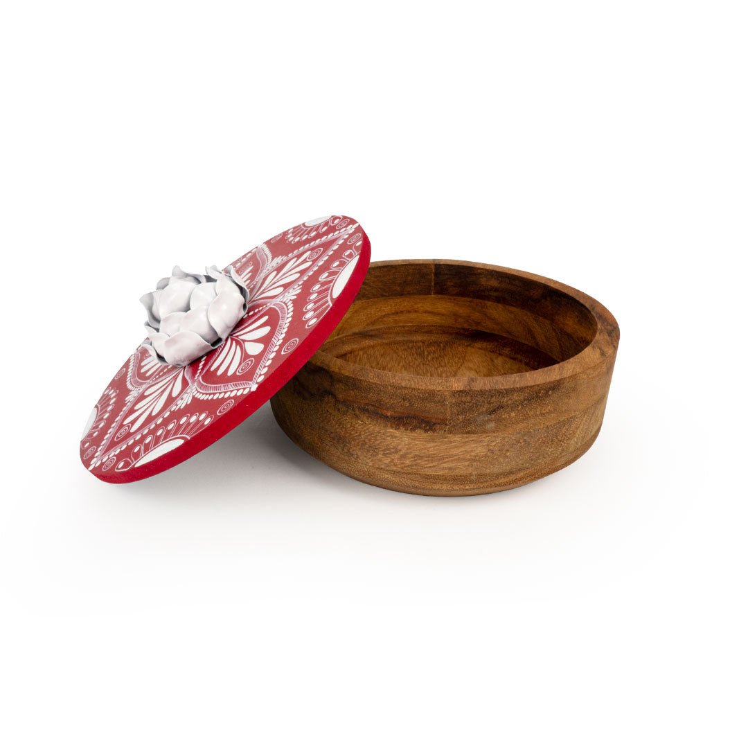 Blossom Handpainted Tortilla Holder