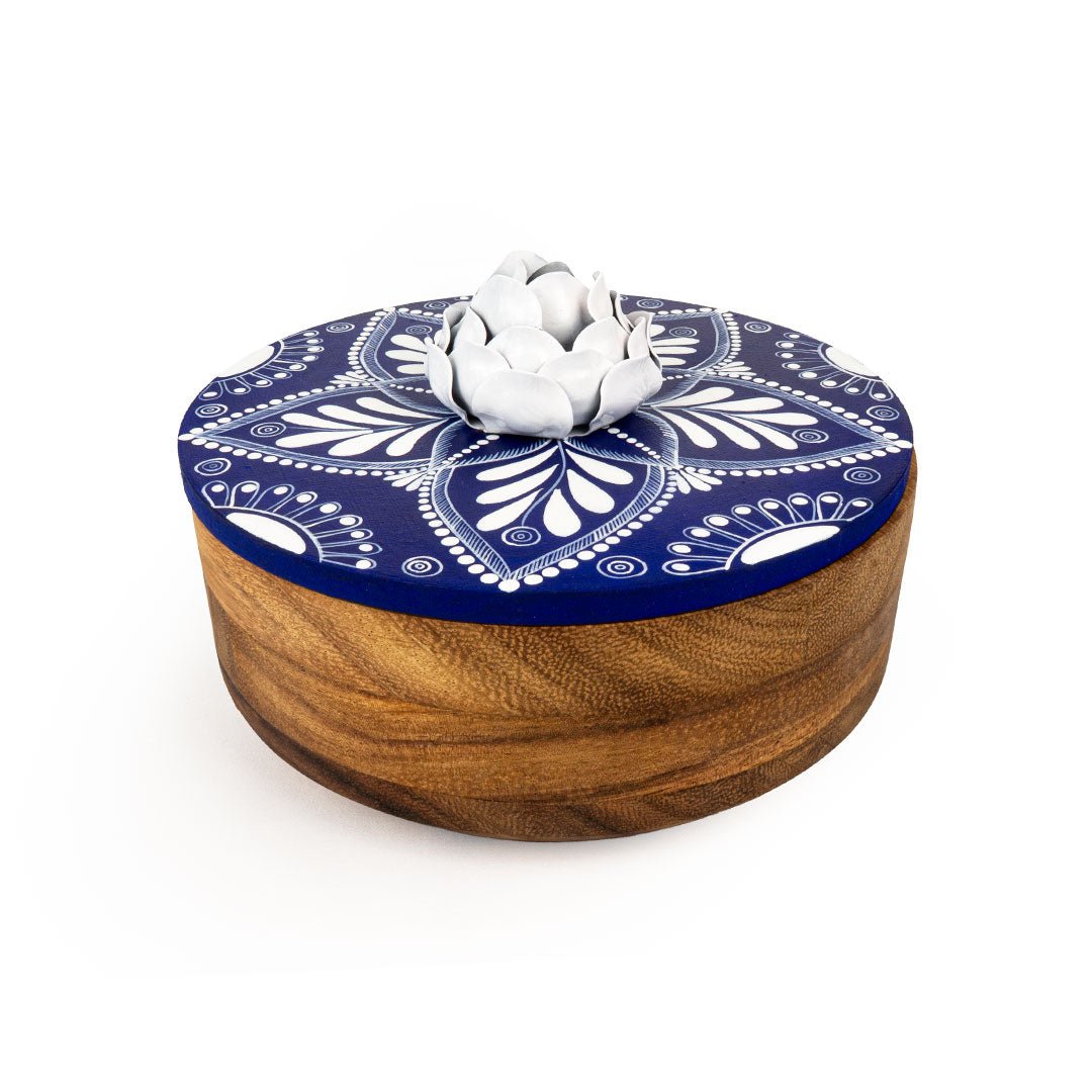 Blossom Handpainted Tortilla Holder