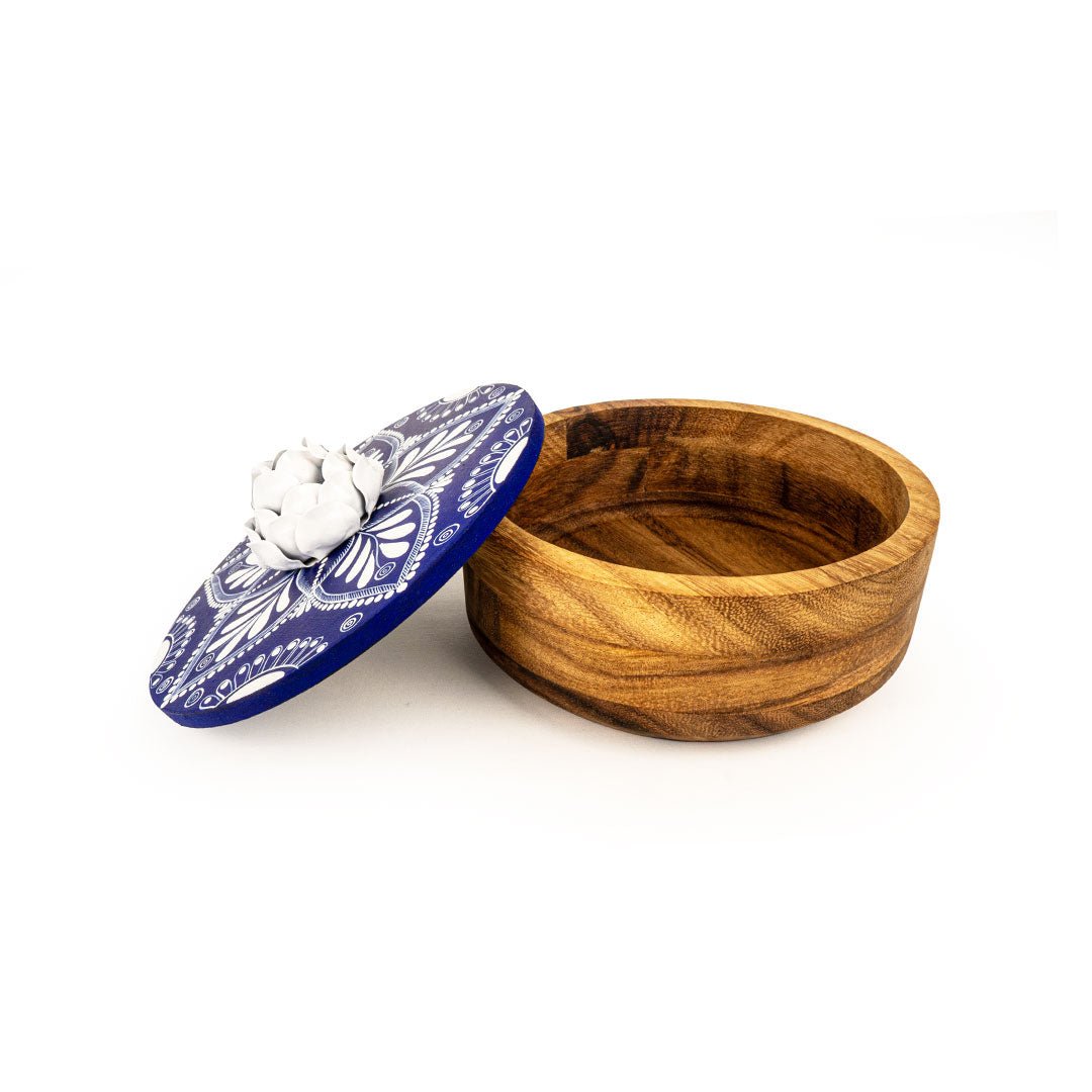 Blossom Handpainted Tortilla Holder