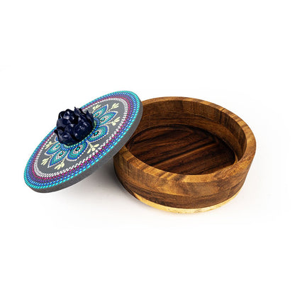 Blossom Handpainted Tortilla Holder