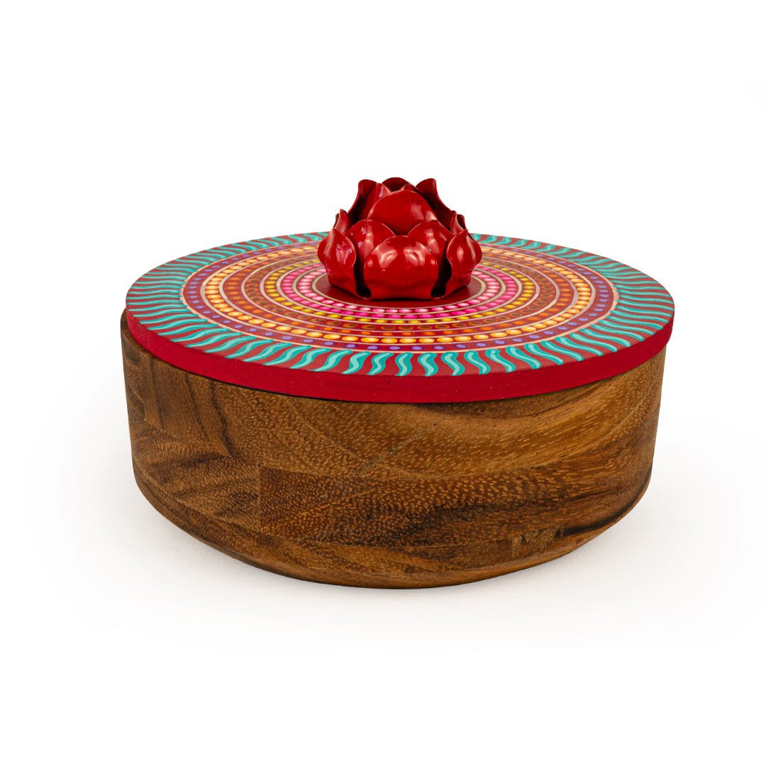 Blossom Handpainted Tortilla Holder