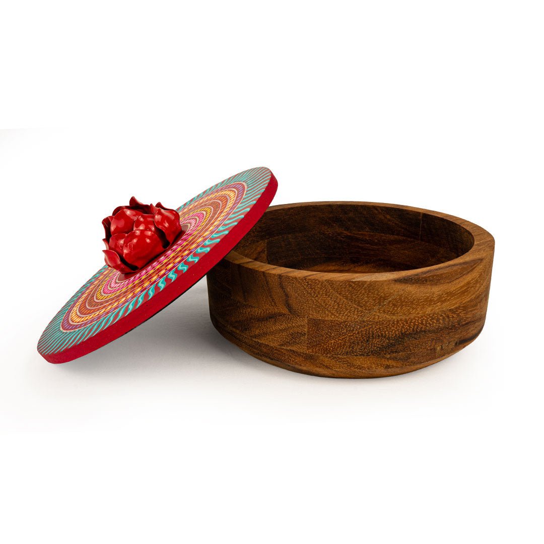 Blossom Handpainted Tortilla Holder