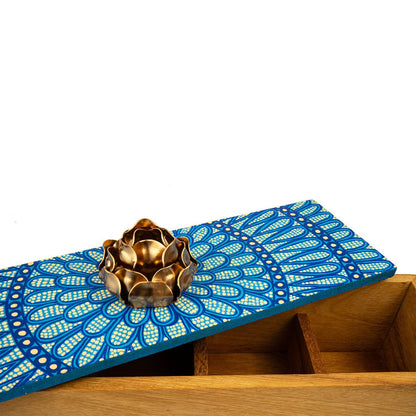 Blossom Handpainted Tea Boxes - 5 Colors