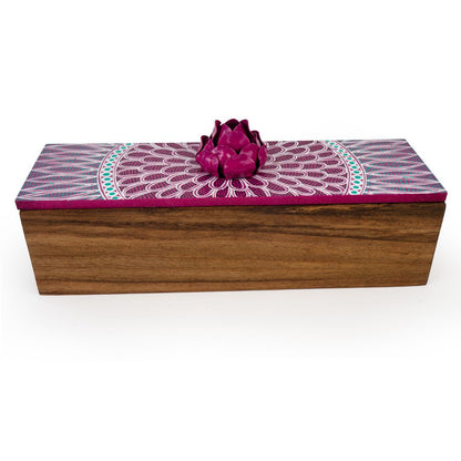 Blossom Handpainted Tea Boxes - 5 Colors