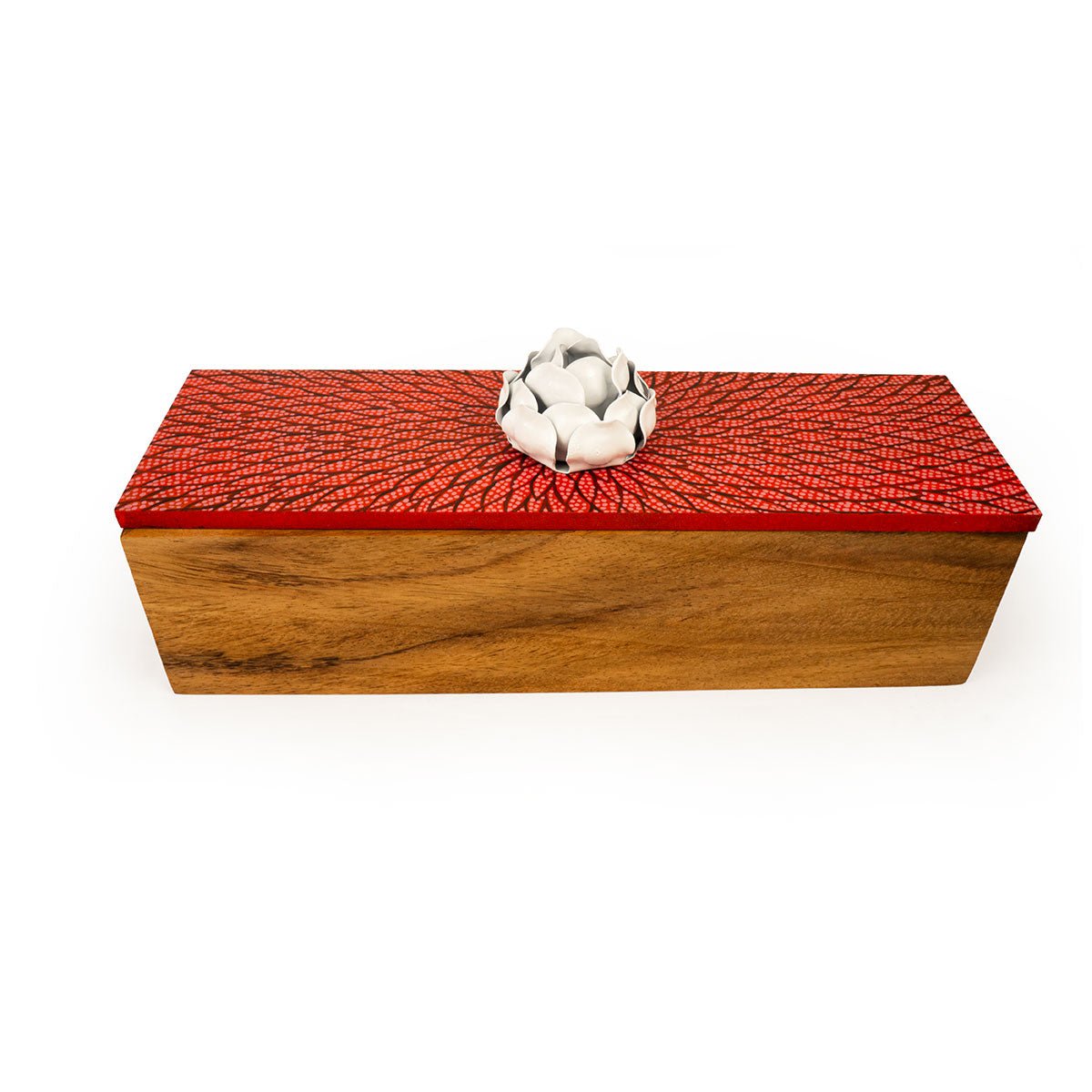 Blossom Handpainted Tea Boxes - 5 Colors