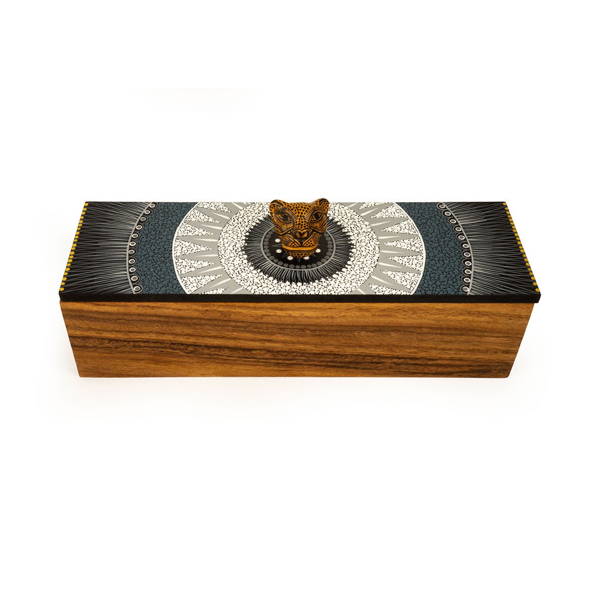 Balam, The Maya Jaguar Tea Box