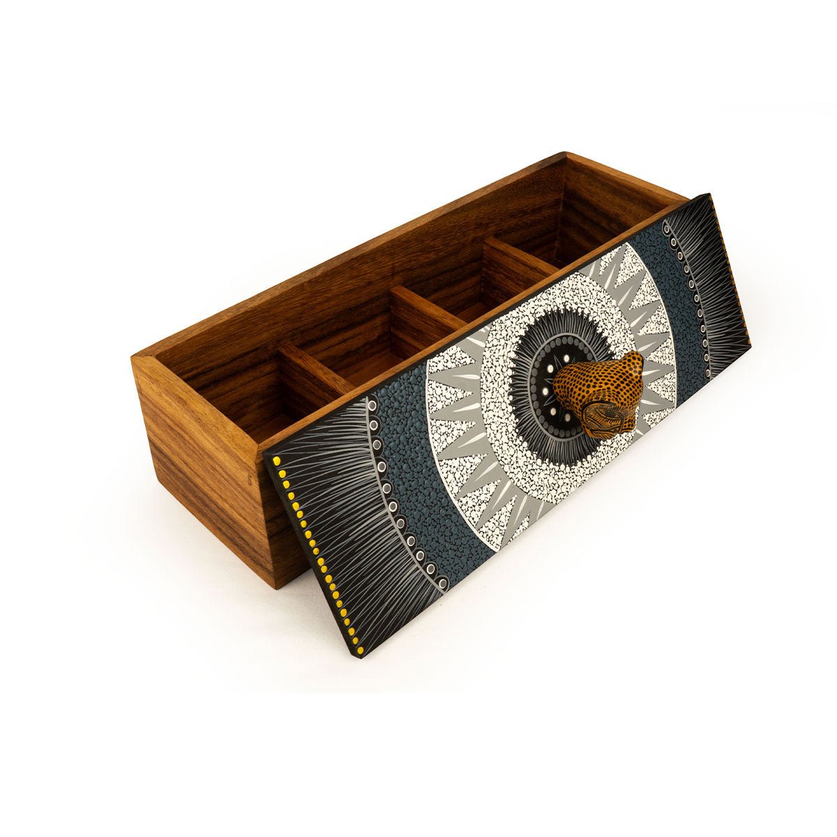 Balam, The Maya Jaguar Tea Box