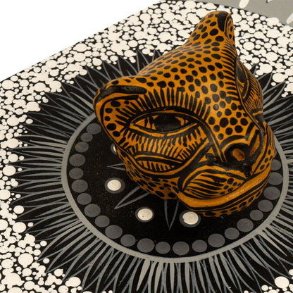 Balam, The Maya Jaguar Tea Box
