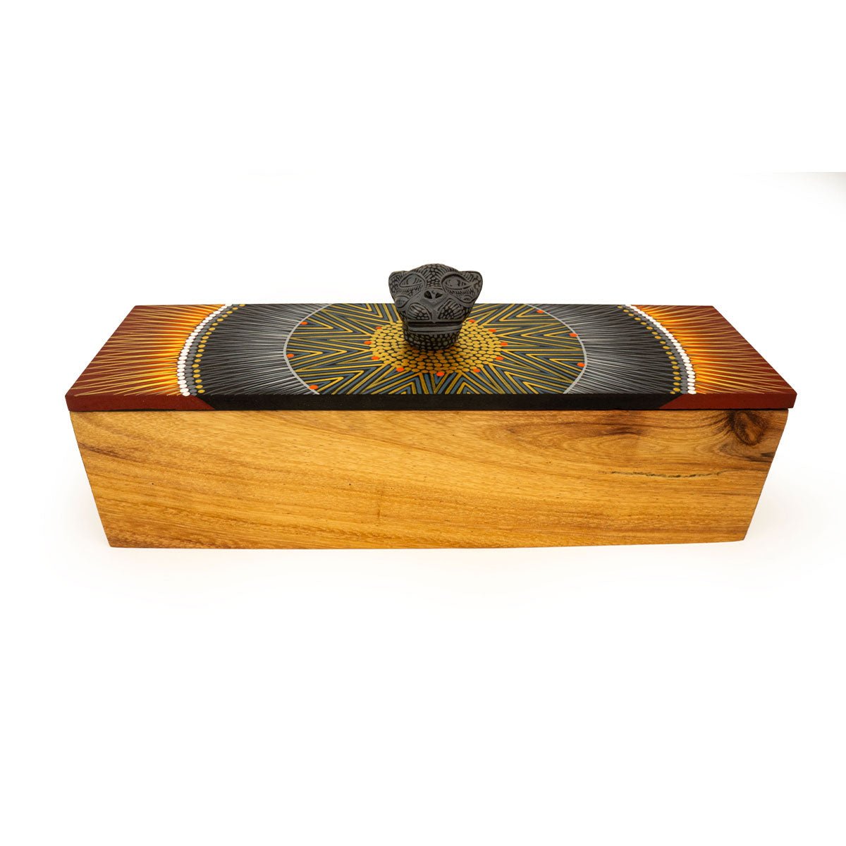 Balam, The Maya Jaguar Tea Box