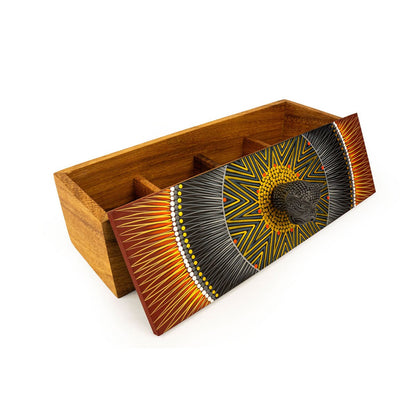 Balam, The Maya Jaguar Tea Box