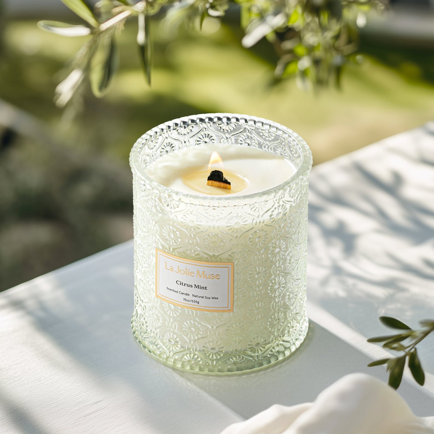 Maelyn - Citrus Mint 19oz Candle