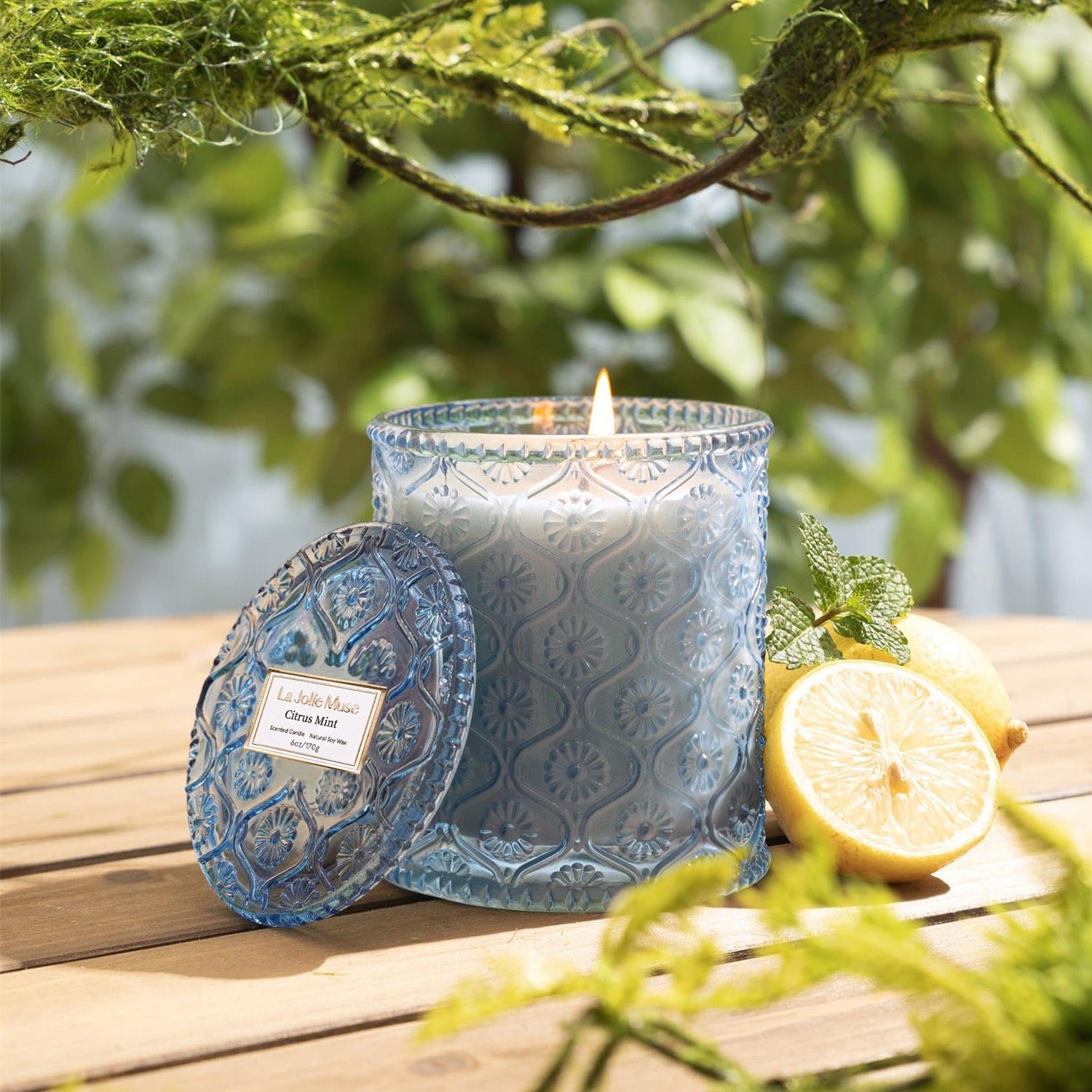 Maelyn - Citrus Mint 6oz Candle