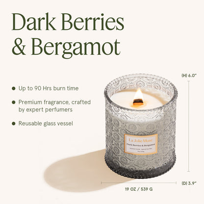 Maelyn - Dark Berries &amp; Bergamot 19oz Candle
