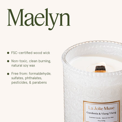 Maelyn - Gardenia &amp; Ylang Ylang 19oz Candle