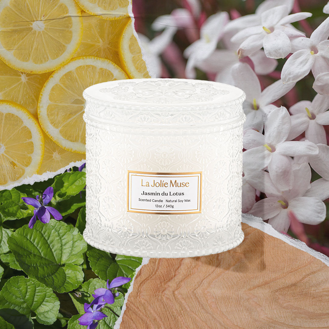 Maelyn -  Jasmin du Lotus 12oz Candle
