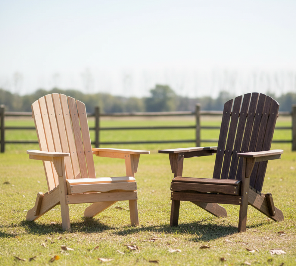 Folding Adirondack Chair – 2 Colors