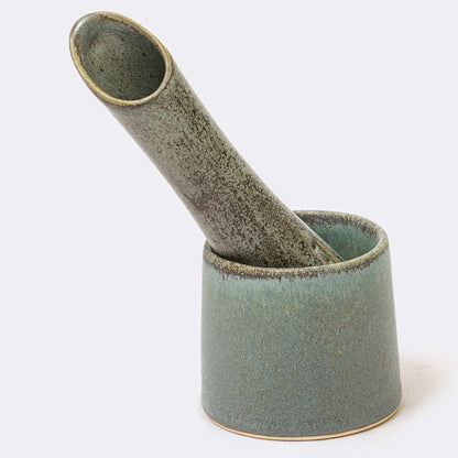 Alma Tea Infuser in Green/Sand/Cream