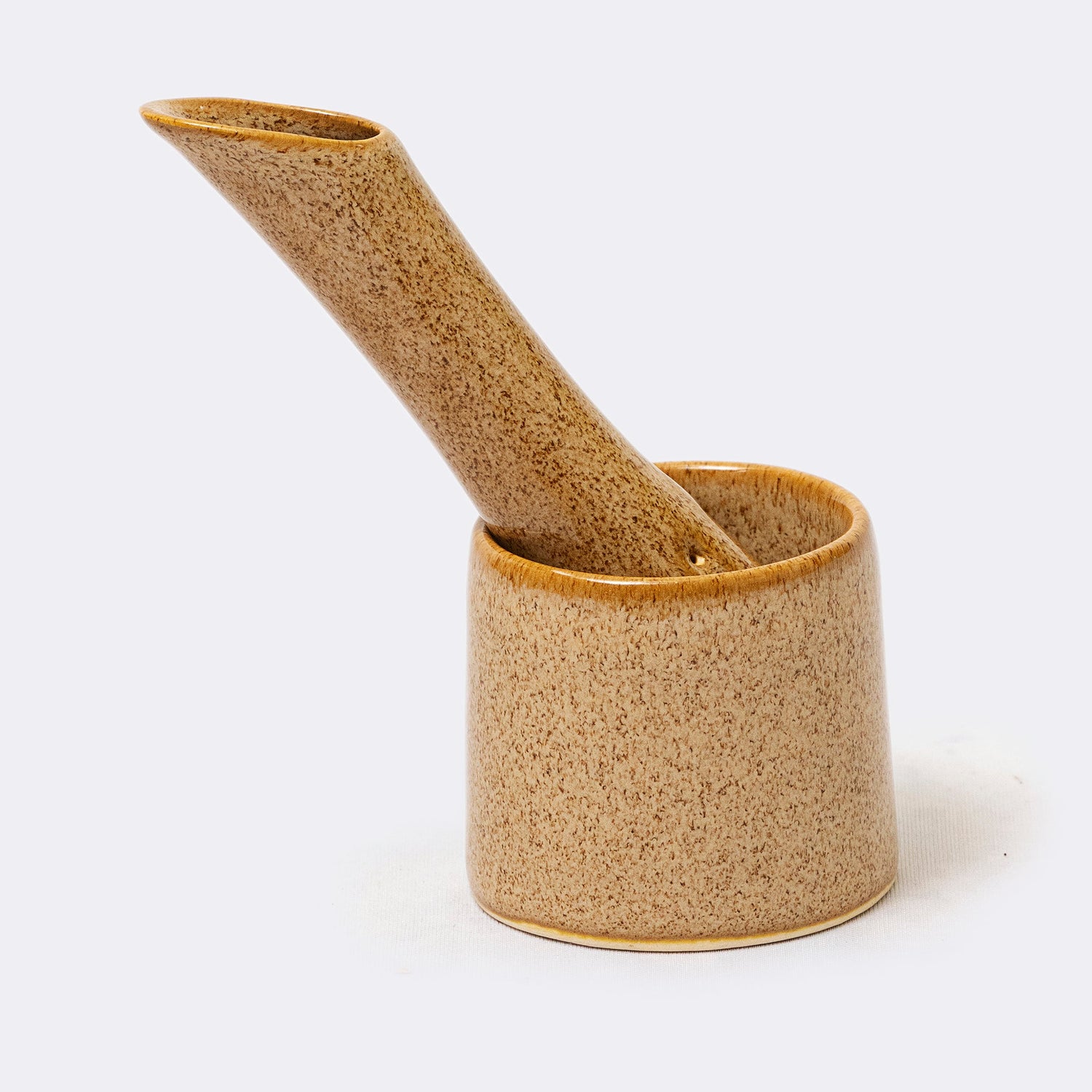 Alma Tea Infuser in Green/Sand/Cream