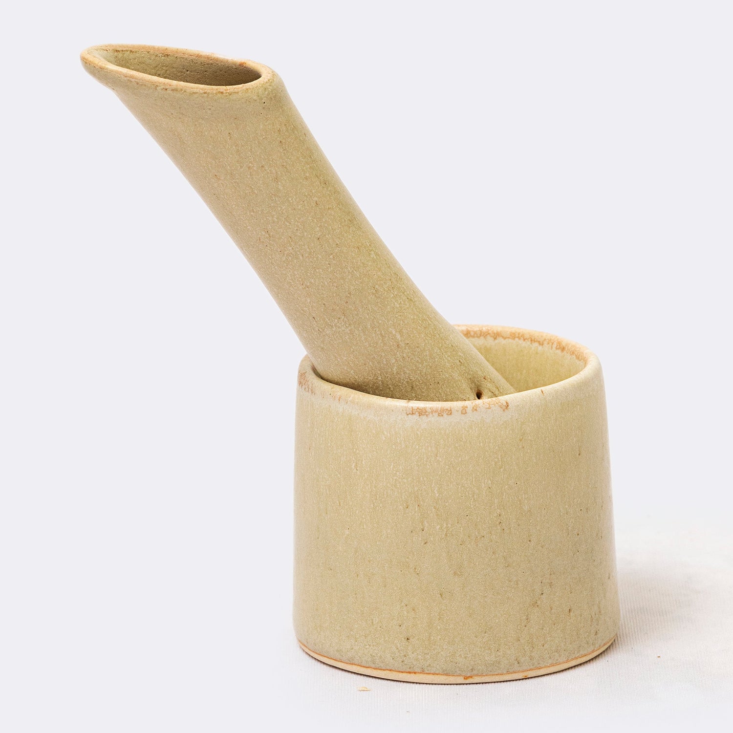 Alma Tea Infuser in Green/Sand/Cream