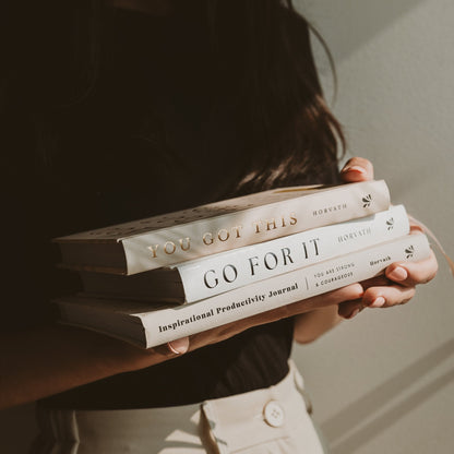 Inspirational Productivity Journal: You Are Strong &amp; Courageous