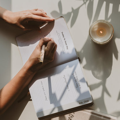 Inspirational Productivity Journal: You Are Strong &amp; Courageous