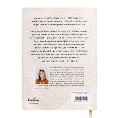 Inspirational Productivity Journal: You Are Strong &amp; Courageous