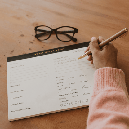 Self Care Notepad