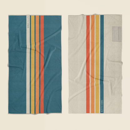 NORTH SHORE - Reversible Beach Towel