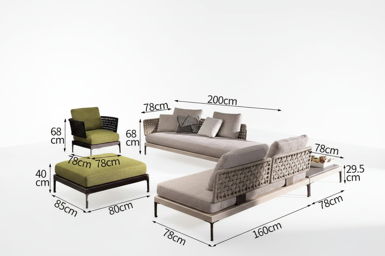 Teak Deluxe Waterproof Outdoor Furniture