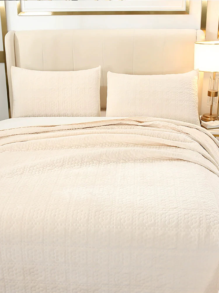 Quilted Plush European Velvet Bed Sets