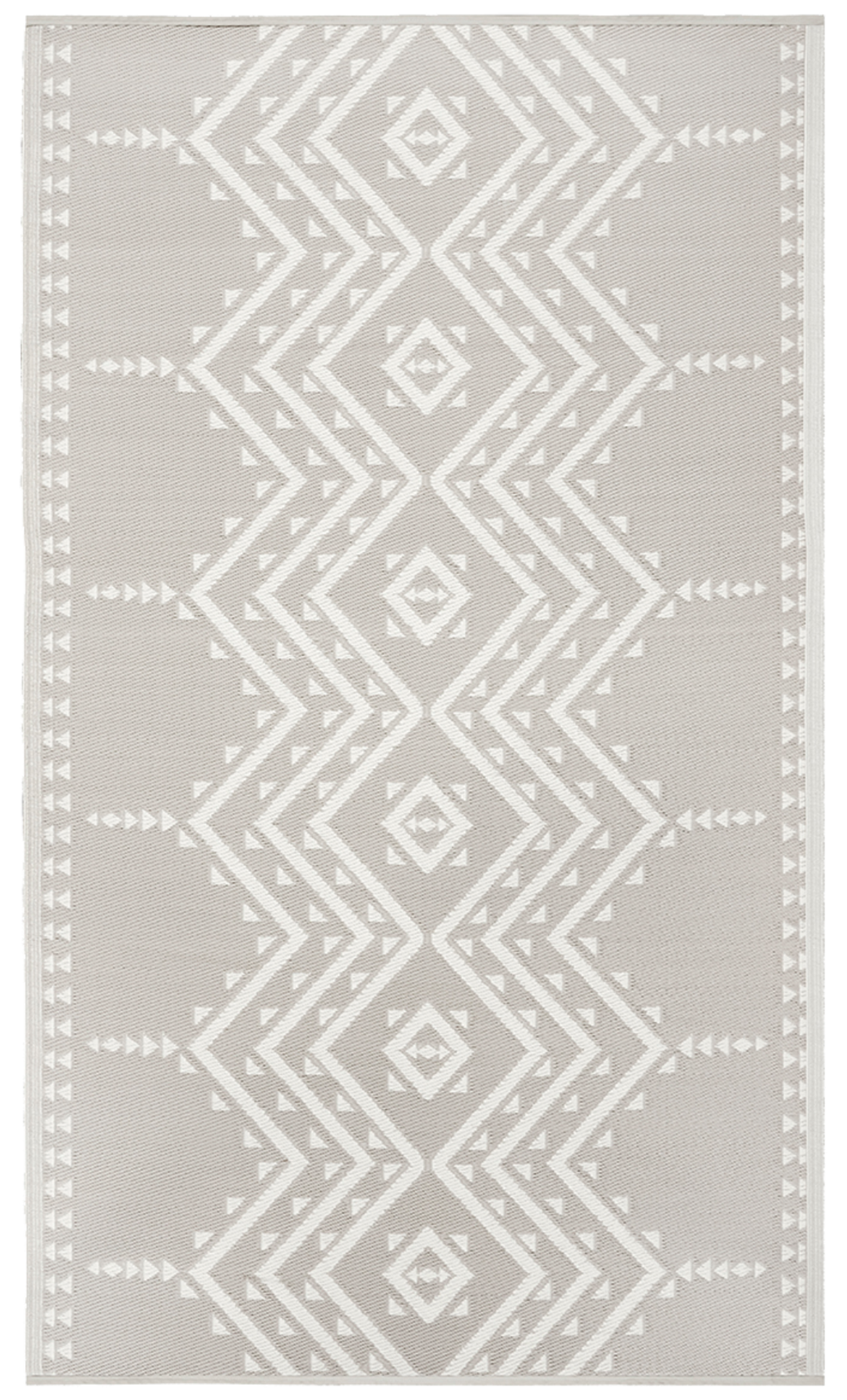 Ojai - Beige Reversible Outdoor Rug for Patio