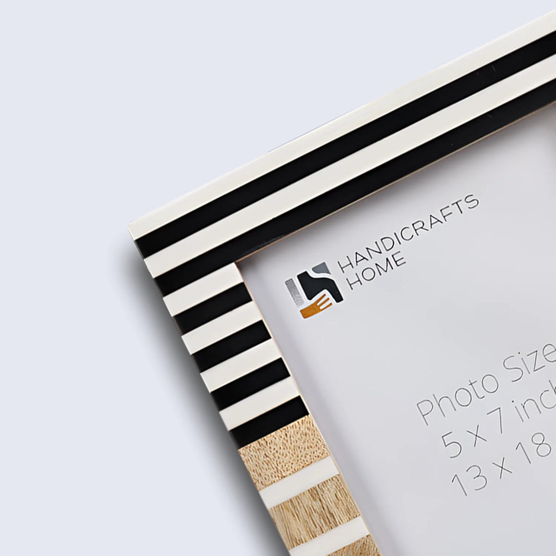 Handmade Stripe Picture Frame