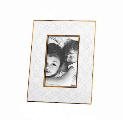 Rhythm Circles Handmade Resin Inlay Picture Frame