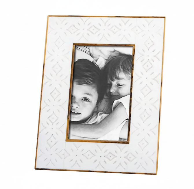 Rhythm Circles Handmade Resin Inlay Picture Frame