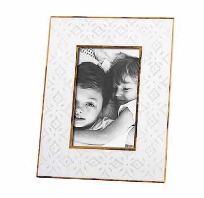 Rhythm Circles Handmade Resin Inlay Picture Frame