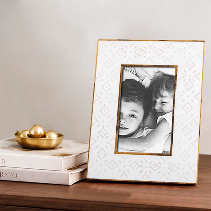Rhythm Circles Handmade Resin Inlay Picture Frame