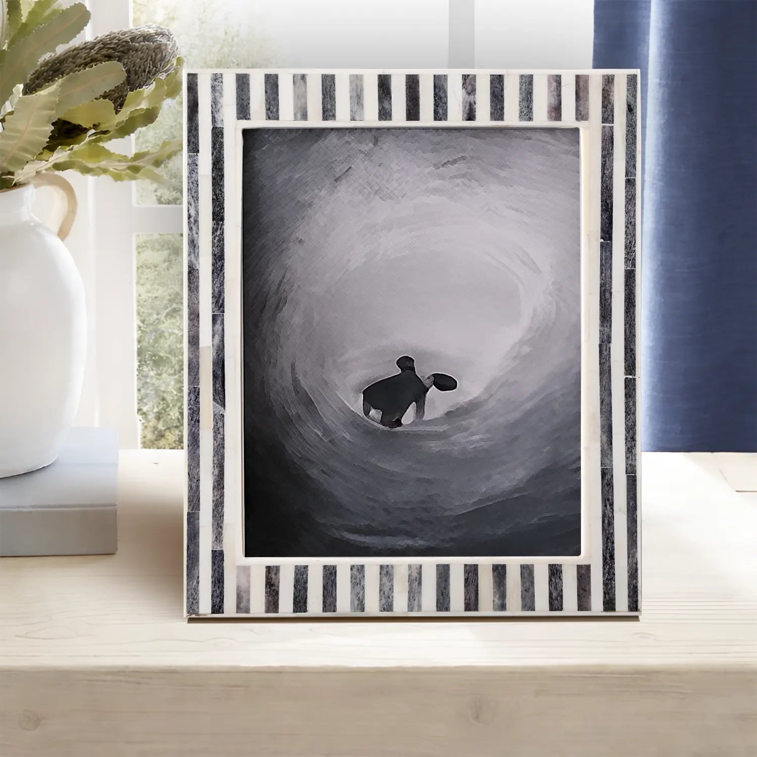 Kayala Saje Bone Inlay Picture Frame