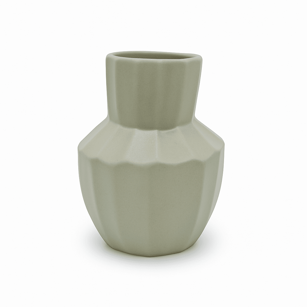 Desert Bloom Vase in Black or Misty Sage